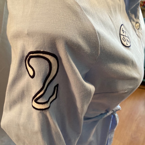 LAST CHANCE! American Polo Association Blue Shirt Dress - Picture 5 of 8